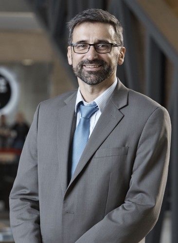 Head and shoulders portrait of Professo Jean-Noel Ezingeard