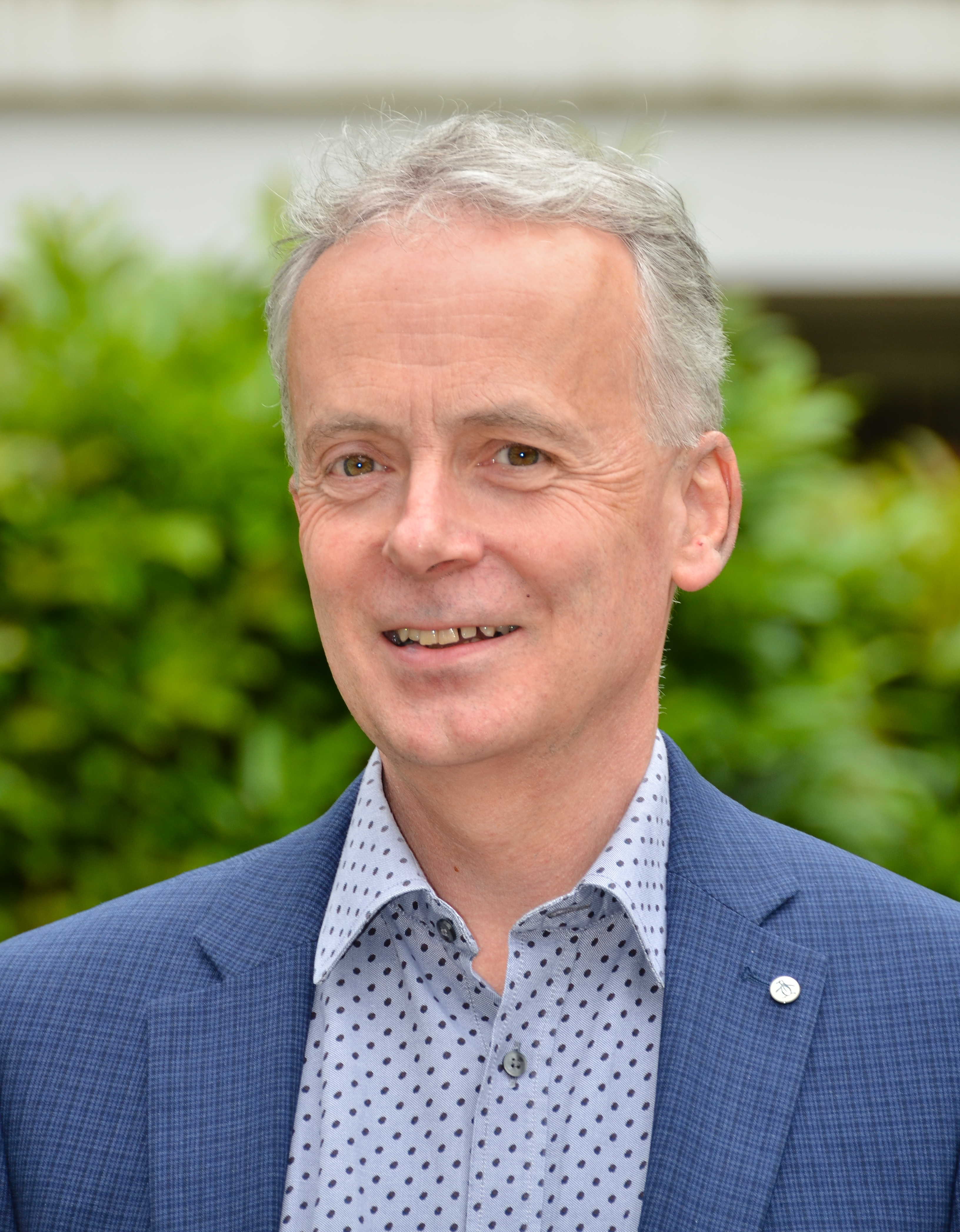 Head and shoulders portrait of Colin Baines