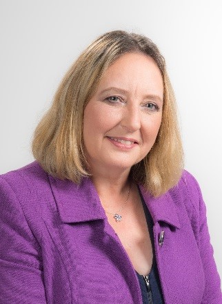 Head and shoulders portrait of Nicola Johnson