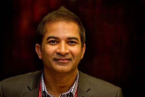 Head and shoulders portrait of Manoj Vadher